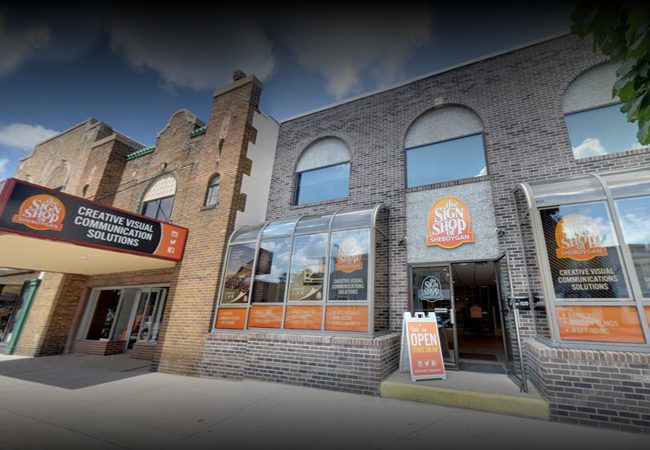 The Sign Shop of Sheboygan – Michigan Building Store Front